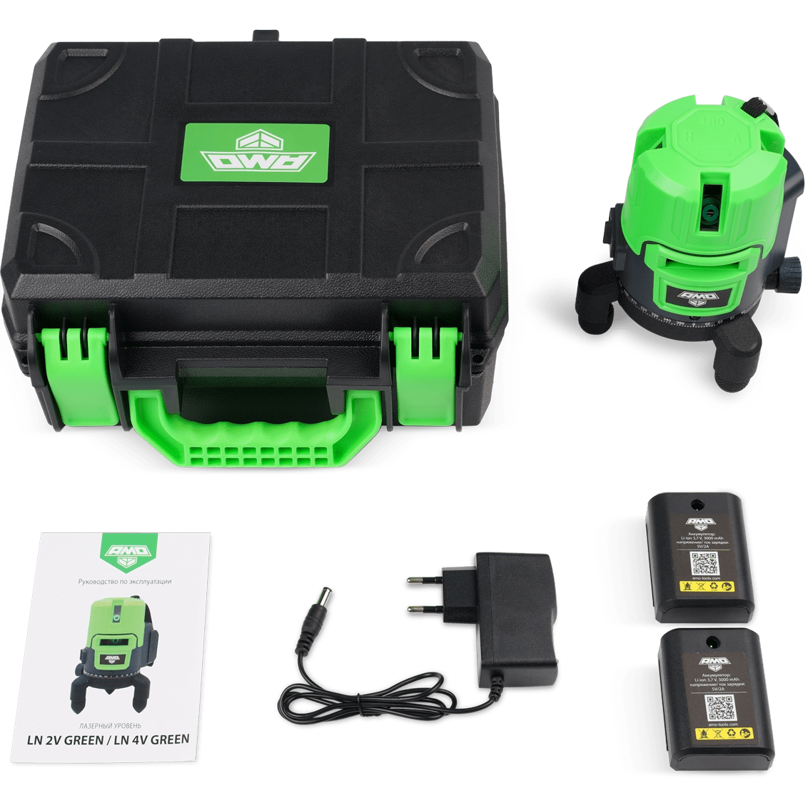 Нивелир AMO LN 4V Green - 854842 - фото 6