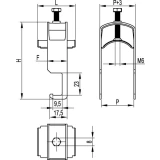 Держатель кабеля DKC BHL3238