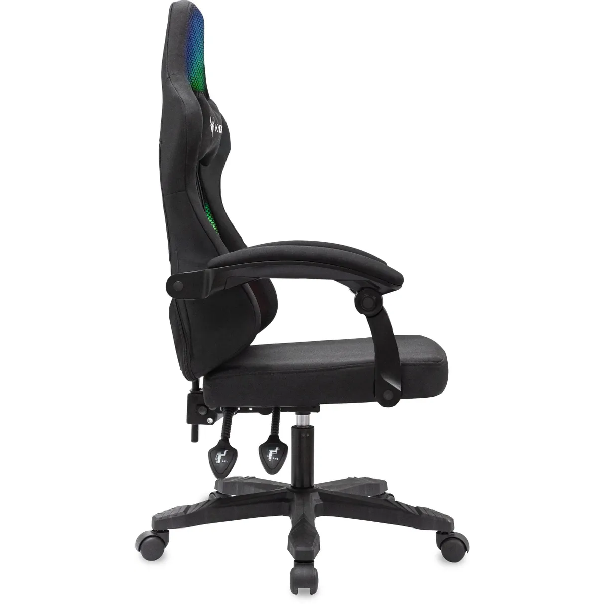 Игровое кресло Бюрократ Knight Wolf RGB Black - KNIGHT WOLF RGB B - фото 2