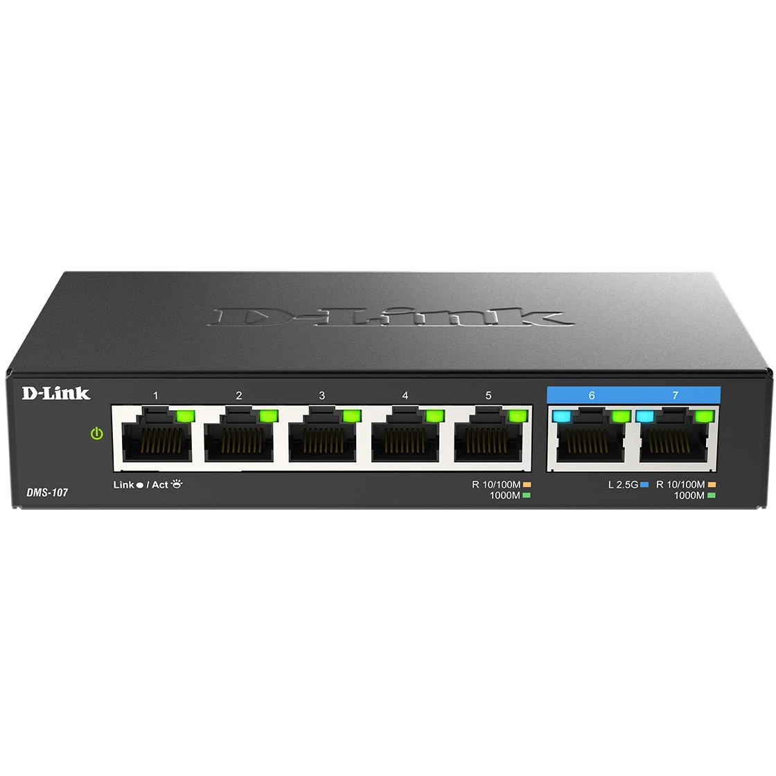 Коммутатор (свитч) D-Link DMS-107