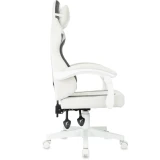 Игровое кресло Бюрократ Knight Wolf White/Grey (KNIGHT WOLF WH WG)