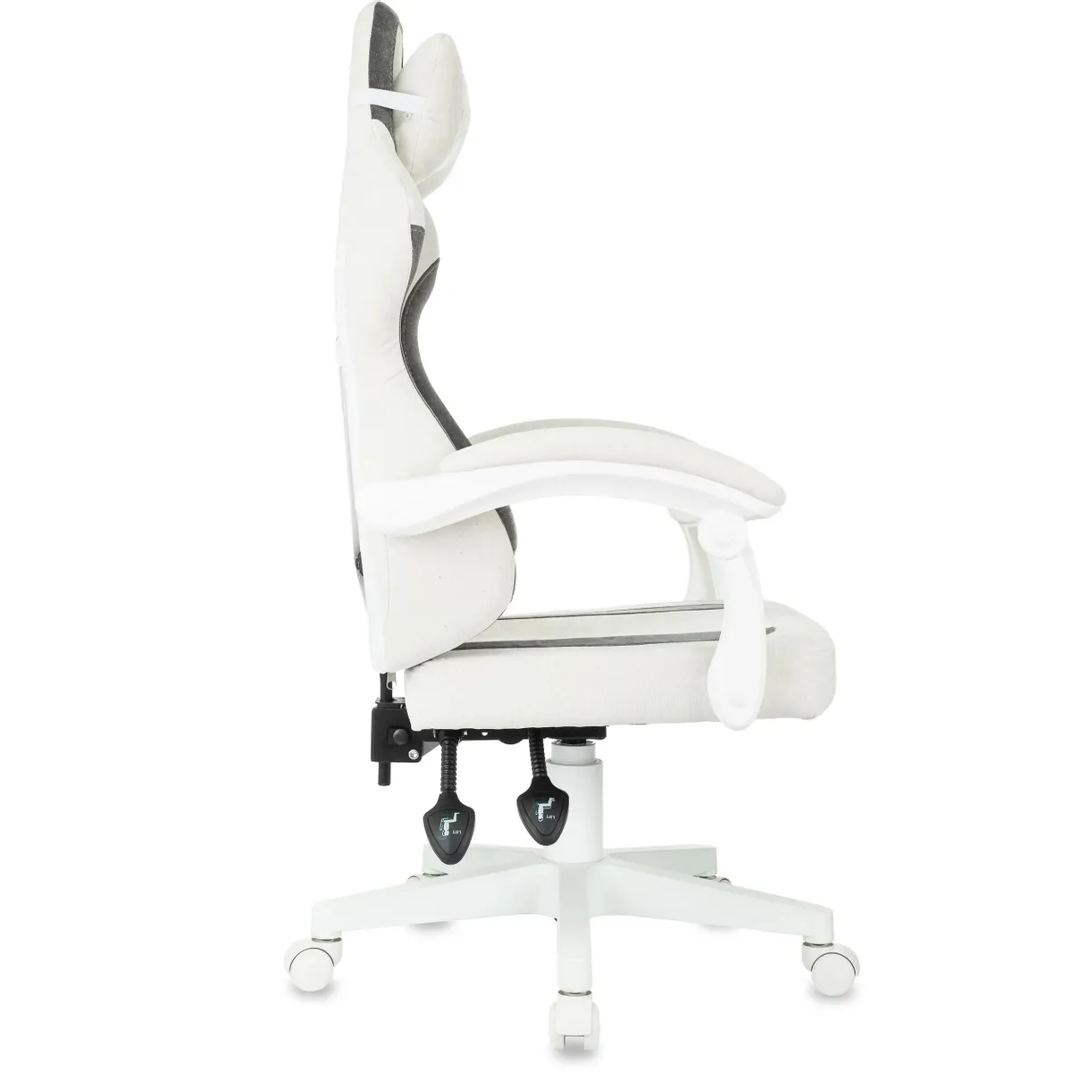 Игровое кресло Бюрократ Knight Wolf White/Grey - KNIGHT WOLF WH WG - фото 2