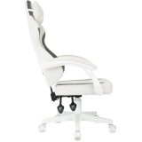 Игровое кресло Бюрократ Knight Wolf White/Grey (KNIGHT WOLF WH WG)