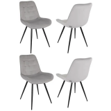 Комплект стульев Бюрократ CH-K2_1/HL09_4