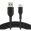 Кабель USB - USB Type-C, 1м, Belkin CAB001BT1MBK