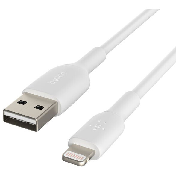 Кабель USB Type-C - Lightning, 1м, Belkin CAA001BT2MWH - фото 3