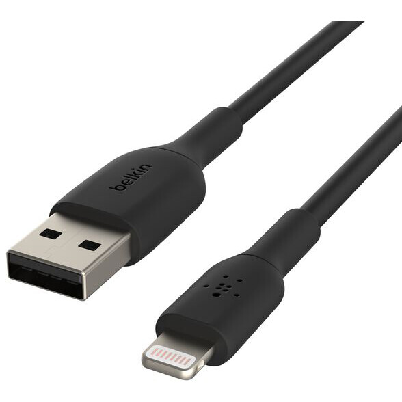 Кабель USB Type-C - Lightning, 1м, Belkin CAA001BT2MBK - фото 3