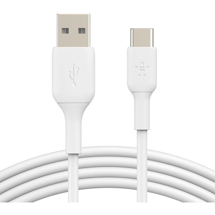 Кабель USB - USB Type-C, 1м, Belkin CAB001bt1MWH (2 шт.) - CAB001bt1MWH2PK - фото 2
