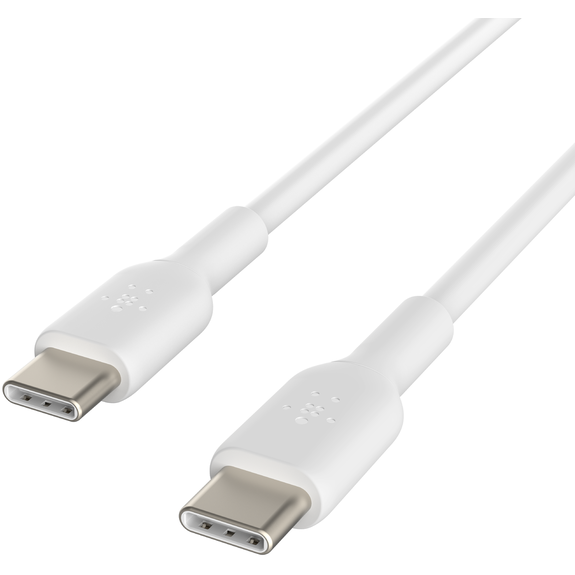Кабель USB Type-C - USB Type-C, 1м, Belkin CAB003BT1MWH (2 шт.) - CAB003BT1MWH2PK - фото 3