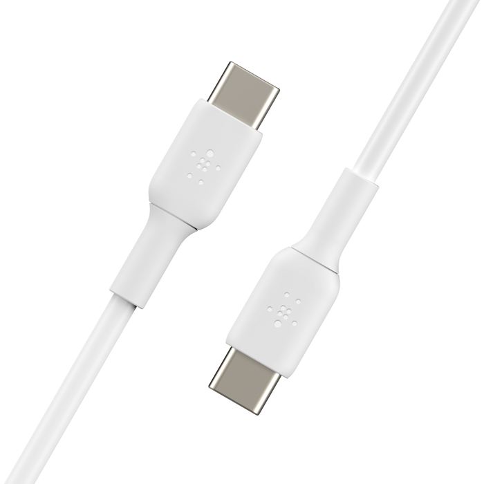 Кабель USB Type-C - USB Type-C, 1м, Belkin CAB003BT1MWH (2 шт.) - CAB003BT1MWH2PK - фото 4