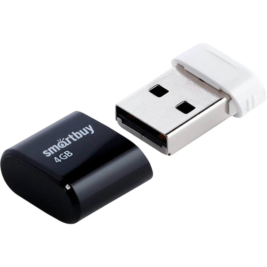 USB Flash накопитель 4Gb SmartBuy Lara Black (SB4GBLara-K) - фото 2