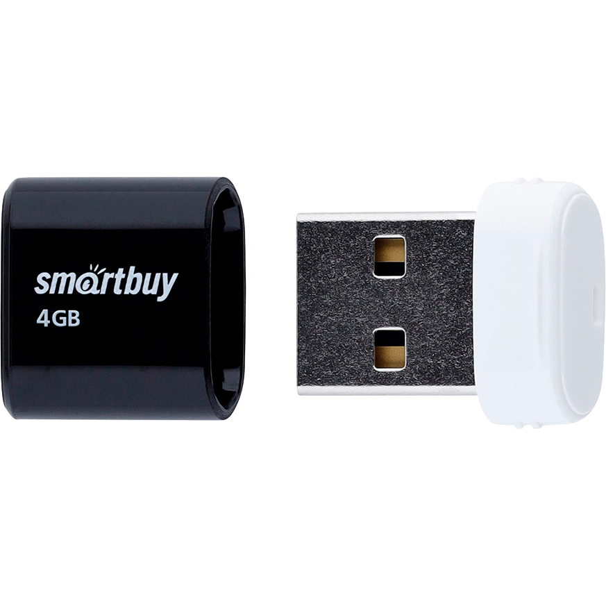 USB Flash накопитель 4Gb SmartBuy Lara Black (SB4GBLara-K) - фото 3