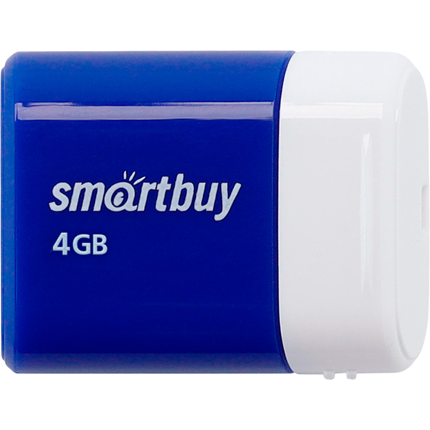 USB Flash накопитель 4Gb SmartBuy Lara Blue (SB4GBLara-B)