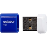 USB Flash накопитель 4Gb SmartBuy Lara Blue (SB4GBLara-B)