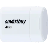 USB Flash накопитель 4Gb SmartBuy Lara White (SB4GBLara-W)