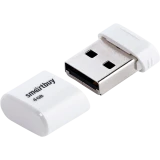 USB Flash накопитель 4Gb SmartBuy Lara White (SB4GBLara-W)