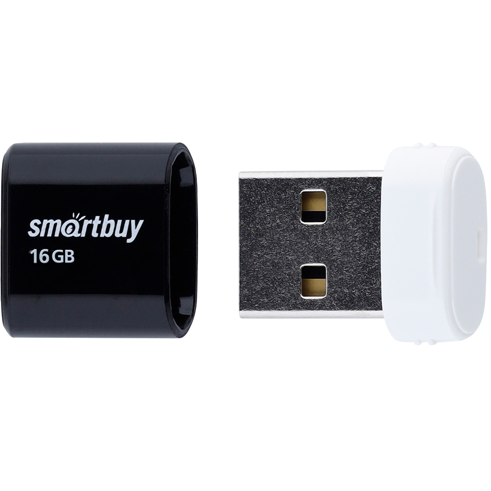 USB Flash накопитель 16Gb SmartBuy Lara Black (SB16GBLARA-K) - фото 3