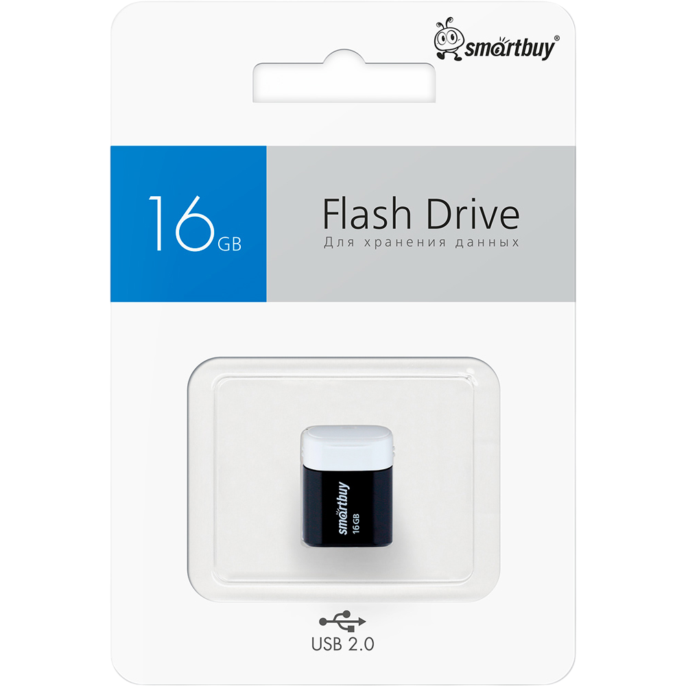 USB Flash накопитель 16Gb SmartBuy Lara Black (SB16GBLARA-K) - фото 4