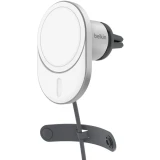 Автомобильное зарядное устройство Belkin Magnetic Wireless Car Charger with Qi2 15W (WIC008btGR-V2)