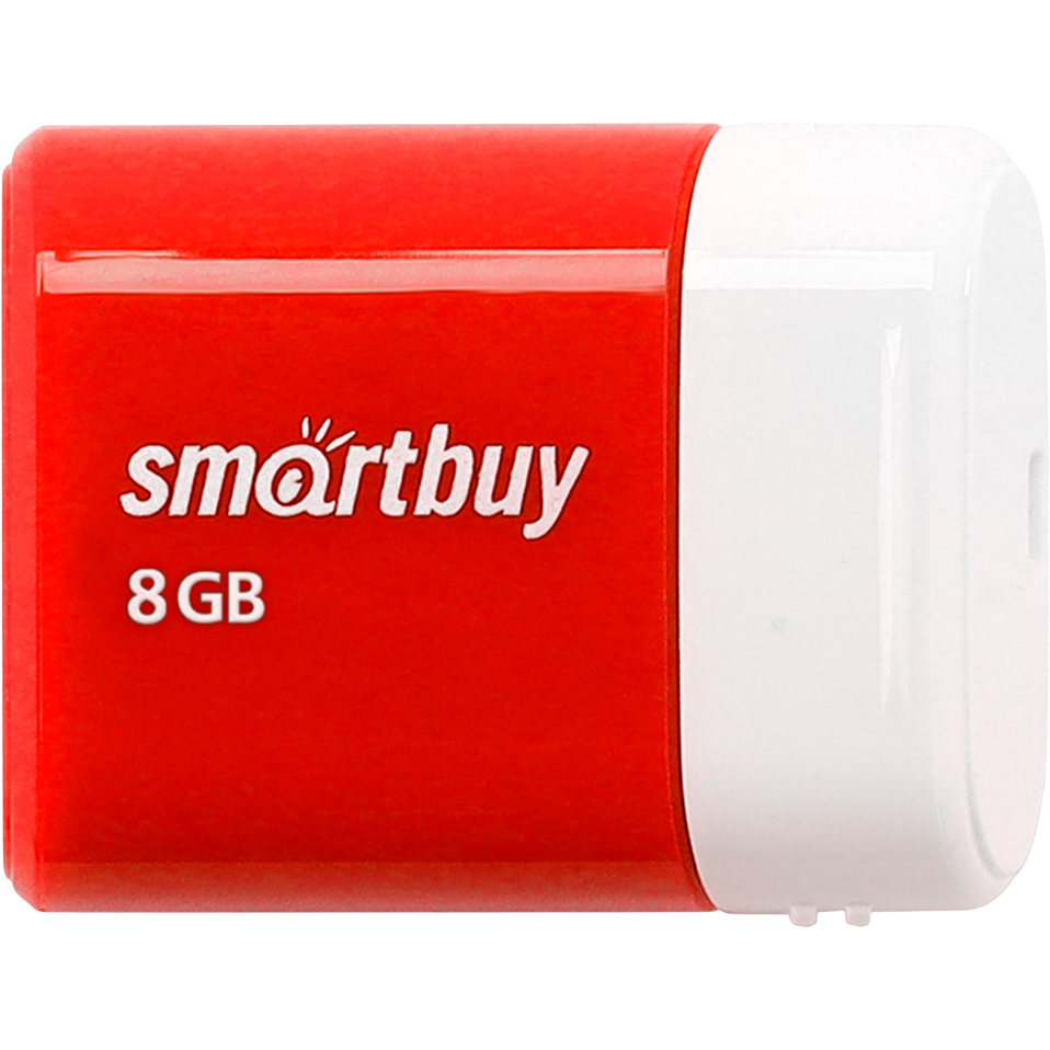 USB Flash накопитель 8Gb SmartBuy Lara Red (SB8GBLara-R)