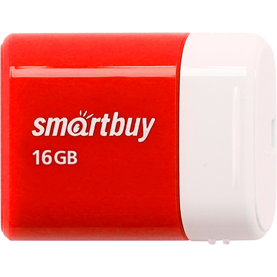 USB Flash накопитель 16GB SmartBuy Lara Red (SB16GBLARA-R)