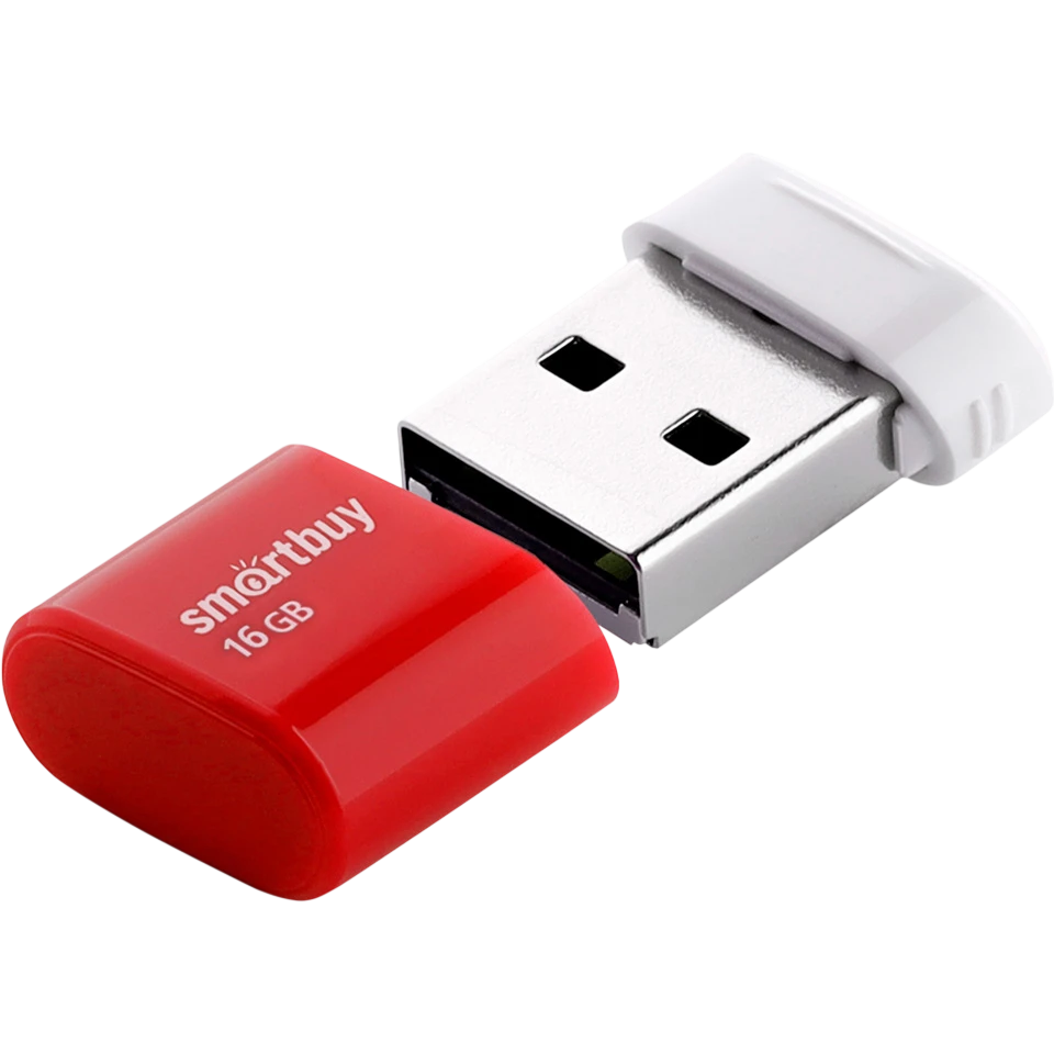 USB Flash накопитель 16Gb SmartBuy Lara Red (SB16GBLARA-R) - фото 2