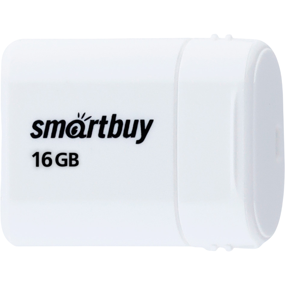 USB Flash накопитель 16GB SmartBuy Lara White (SB16GBLARA-W)