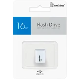 USB Flash накопитель 16Gb SmartBuy Lara White (SB16GBLARA-W)