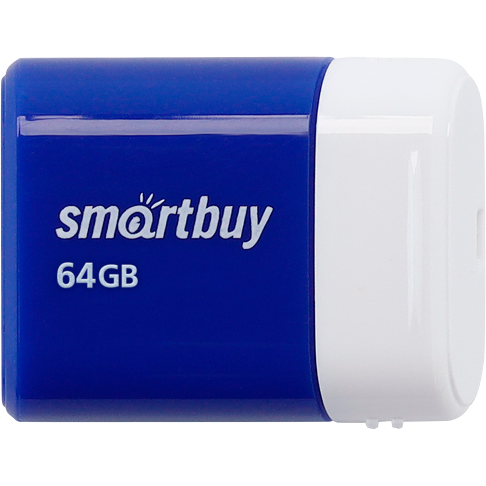 USB Flash накопитель 64GB SmartBuy Lara Blue (SB64GBLARA-B)