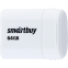 USB Flash накопитель 64Gb SmartBuy Lara White (SB64GBLARA-W)