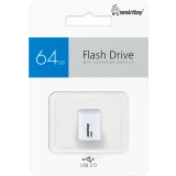 USB Flash накопитель 64Gb SmartBuy Lara White (SB64GBLARA-W)