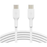 Сетевое зарядное устройство Belkin Compact USB-C Wall Charger 45W + USB-C Cable White (WCA013kq1MWH-B6)