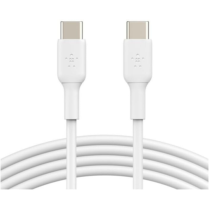 Сетевое зарядное устройство Belkin Compact USB-C Wall Charger 45W + USB-C Cable White - WCA013kq1MWH-B6 - фото 2