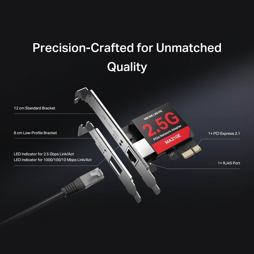 Сетевая карта Mercusys MA310E - фото 3