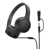 Гарнитура Belkin SoundForm Mini Wired Black (USB-C and 3.5mm) (AUD010hqBK)