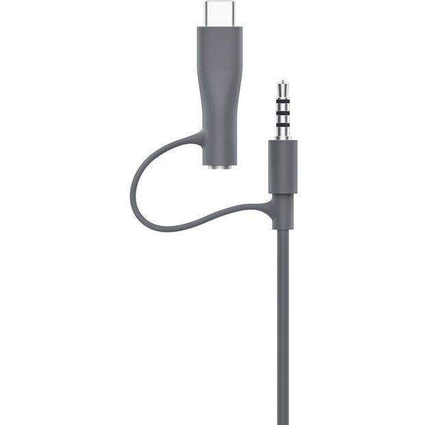 Гарнитура Belkin SoundForm Mini Wired Blue (USB-C and 3.5mm) - AUD010hqBL - фото 4