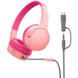 Гарнитура Belkin SoundForm Mini Wired Pink (USB-C and 3.5mm) (AUD010hqPK)