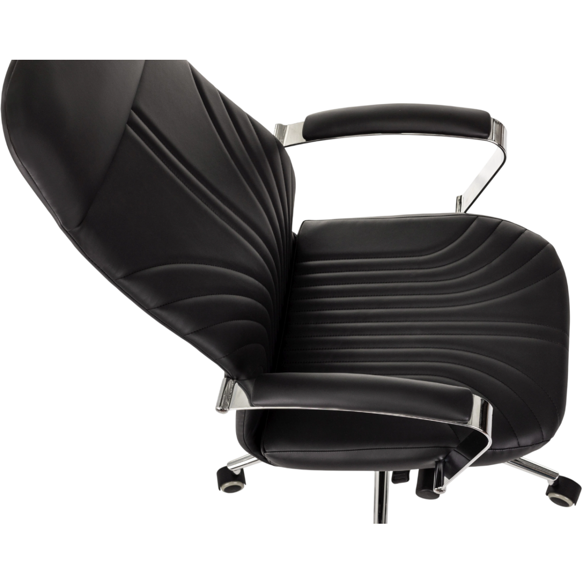 Офисное кресло Бюрократ CH-610SL-Lux Black - CH-610SL-LUX/B-PU - фото 6