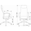 Офисное кресло Бюрократ CH-610SL-Lux Black - CH-610SL-LUX/B-PU - фото 14