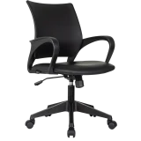 Офисное кресло Бюрократ CH-695N Black PU (CH-695N/BLACK-PU)