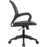 Офисное кресло Бюрократ CH-695N Black PU (CH-695N/BLACK-PU)