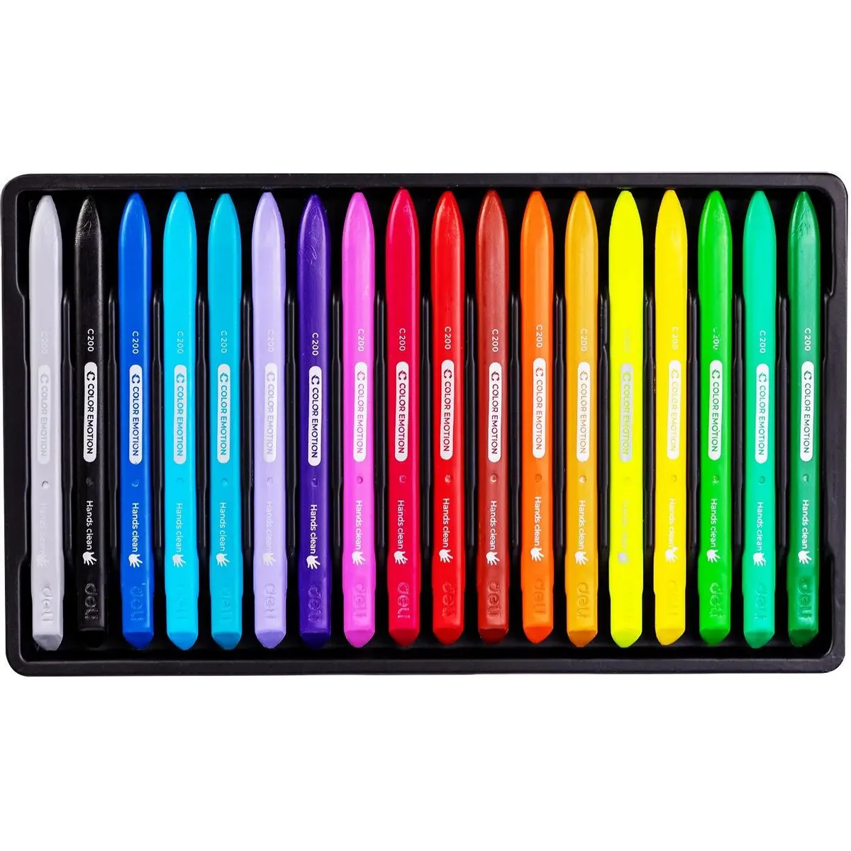 Мелки восковые Deli EC20010 - фото 3