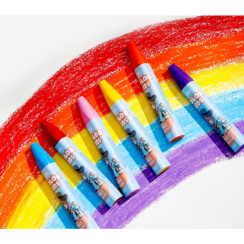 Мелки восковые Deli EC221-12 - фото 3