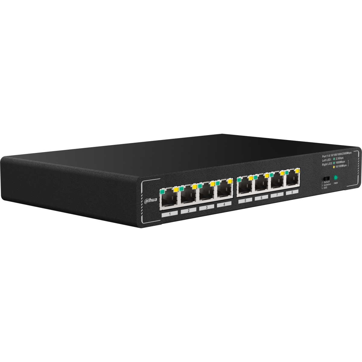 Коммутатор (свитч) Dahua DH-SMG1008 - фото 2