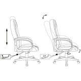 Офисное кресло Бюрократ T-898/415-BLUE