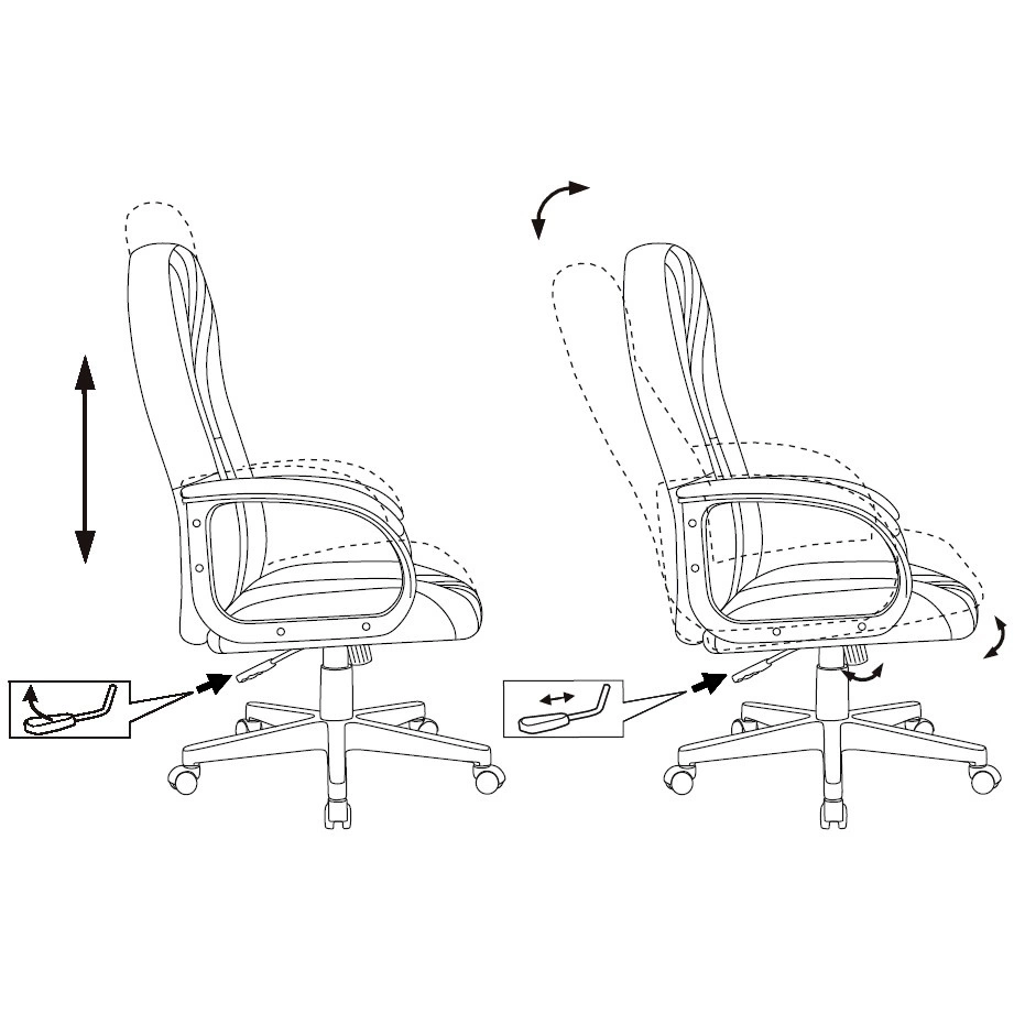 Офисное кресло Бюрократ T-898/415-BLUE - фото 5