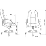 Офисное кресло Бюрократ T-898/415-BLUE