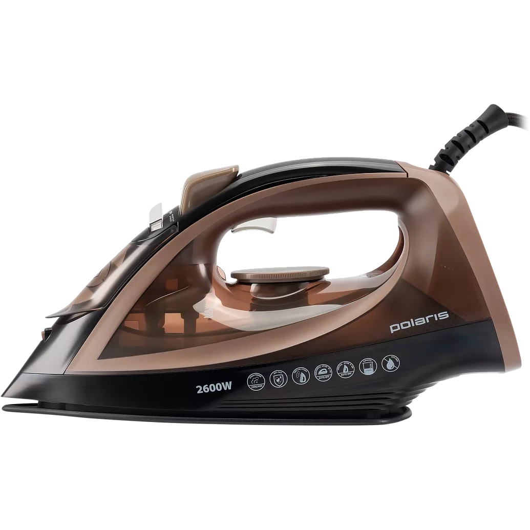 Утюг Polaris PIR2605AK Black/Brown - PIR 2605AK - фото 2