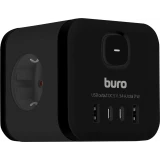 Сетевой разветвитель Buro BU-PW3UC-B