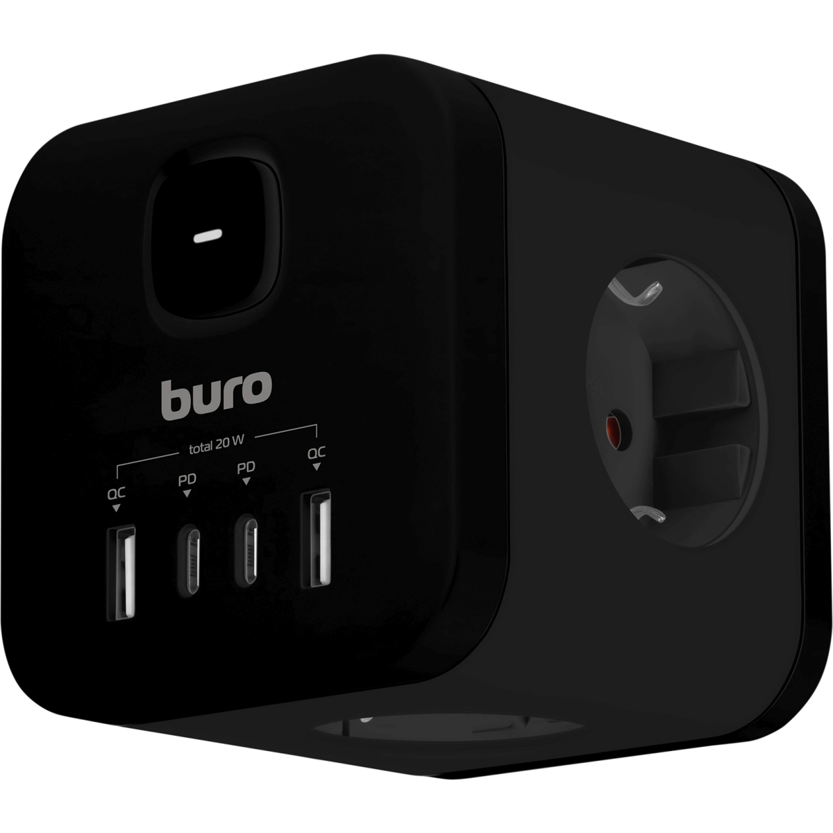 Сетевой разветвитель Buro BU-PW3UC-Plus-B - фото 7